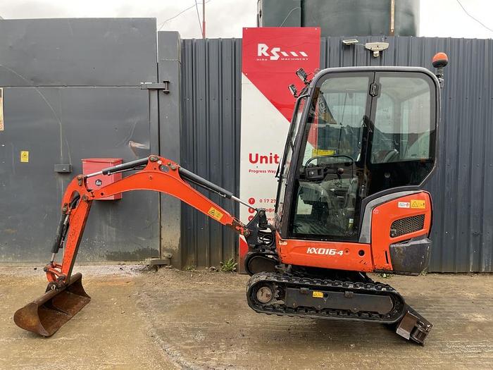 Used KUBOTA KX016-4 Mini Excavator