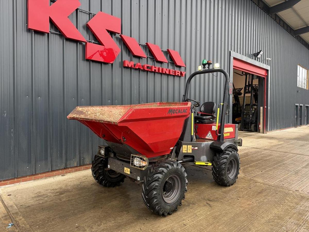 Used Mecalac TA3s 3 Ton Swivel Dumper