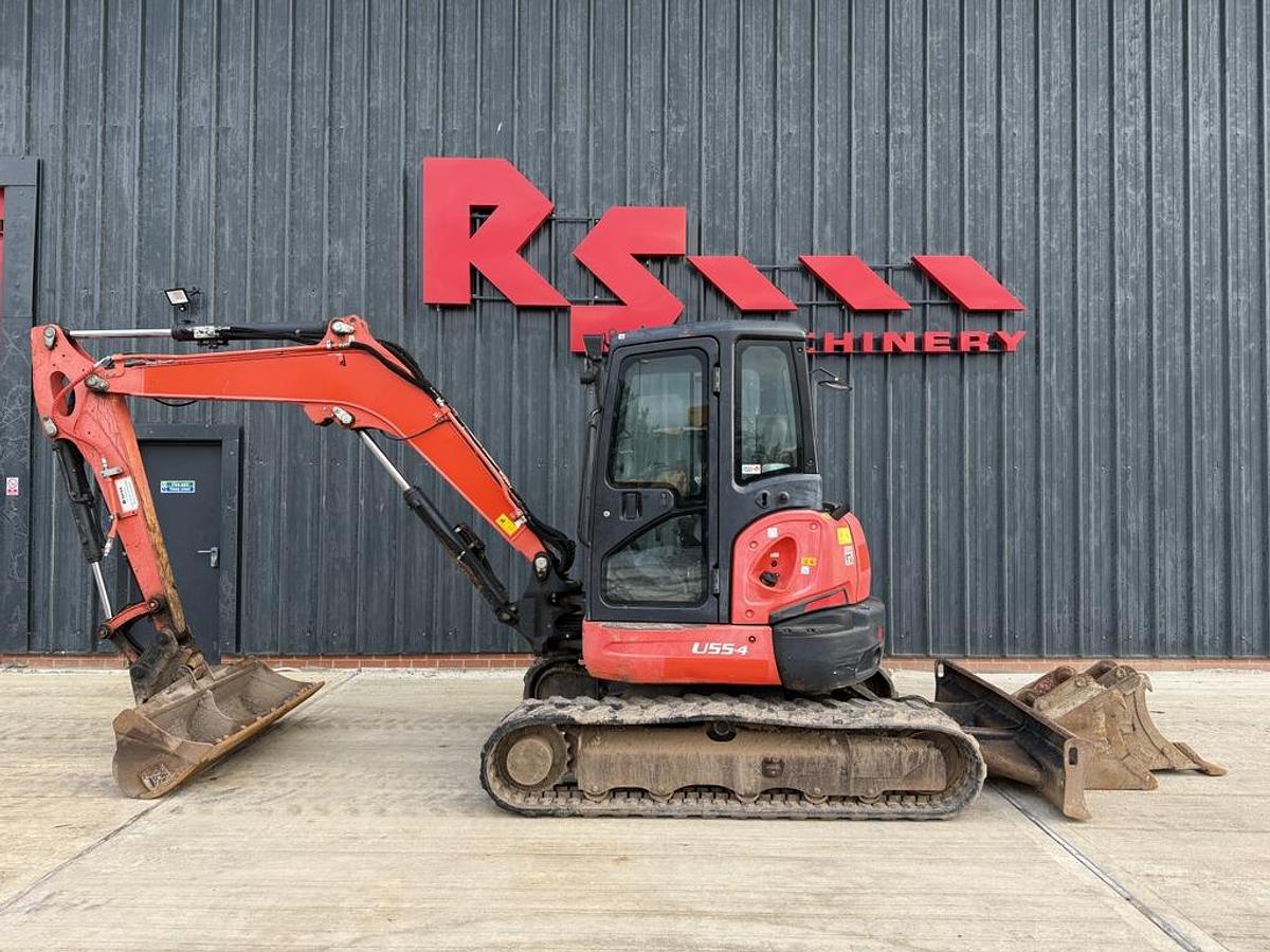 Used Kubota U55-4 5.4t Mini Excavator