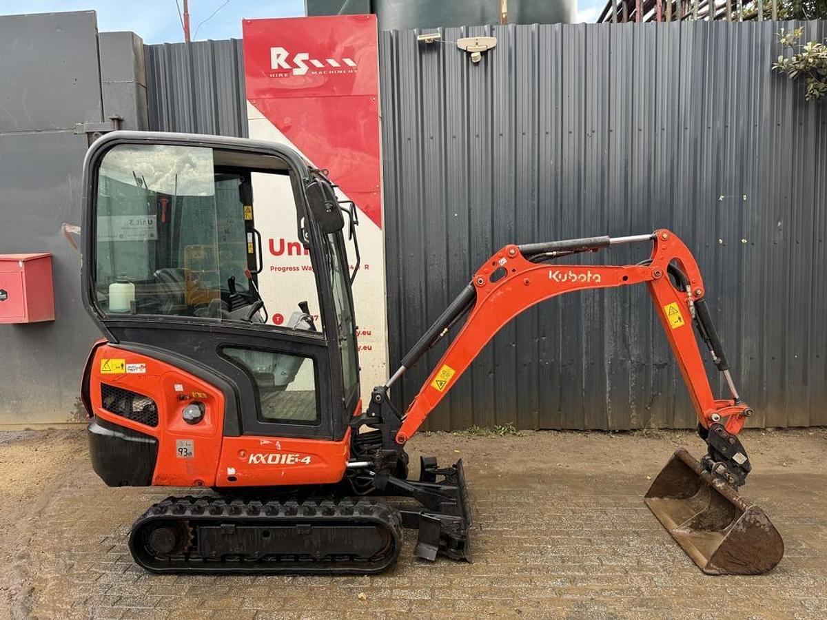 Used Kubota KX016-4 1.6t Mini Excavator