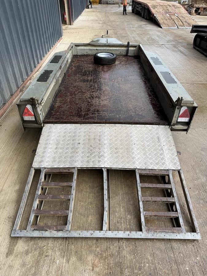 Used Ifor Williams GX105HD 3.5t Plant Trailer