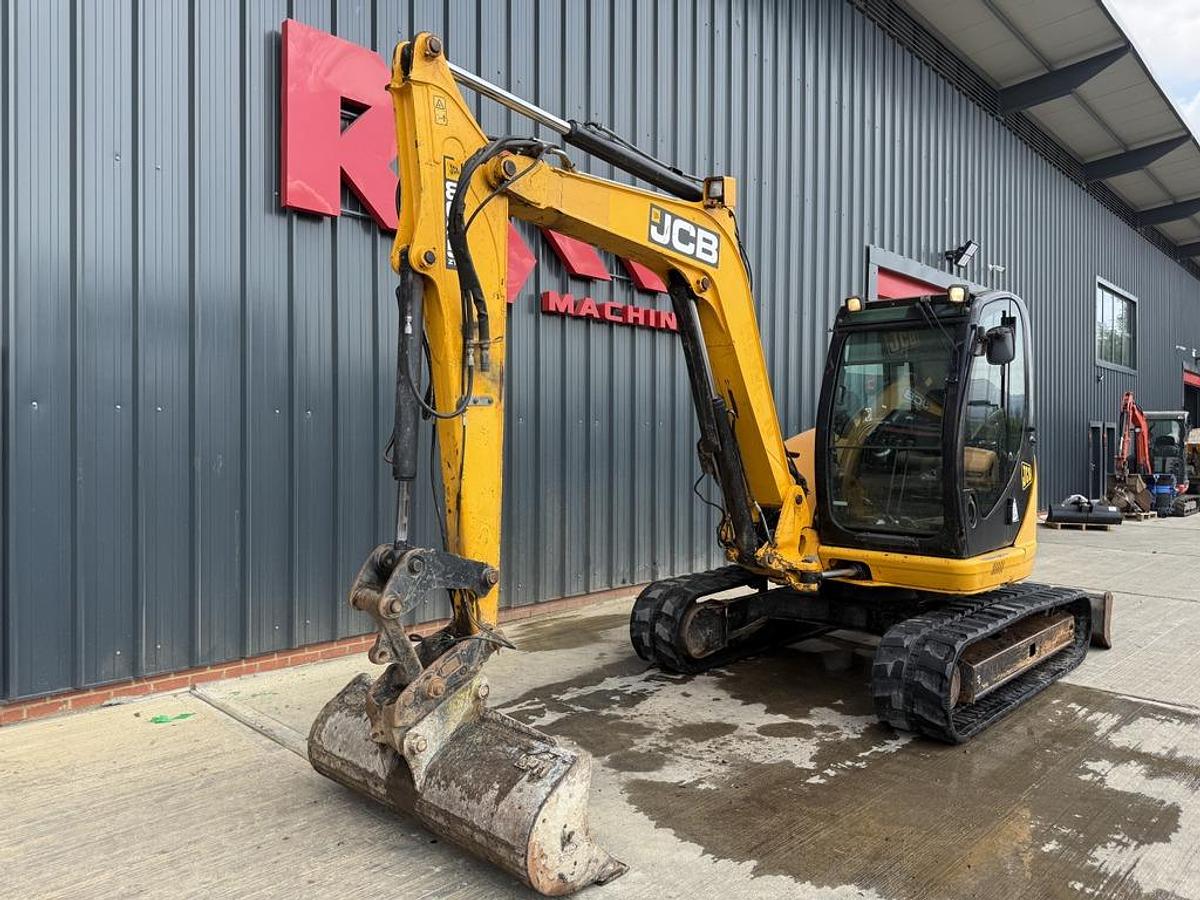 Used JCB 8085 ZTS 8t Mini Excavator