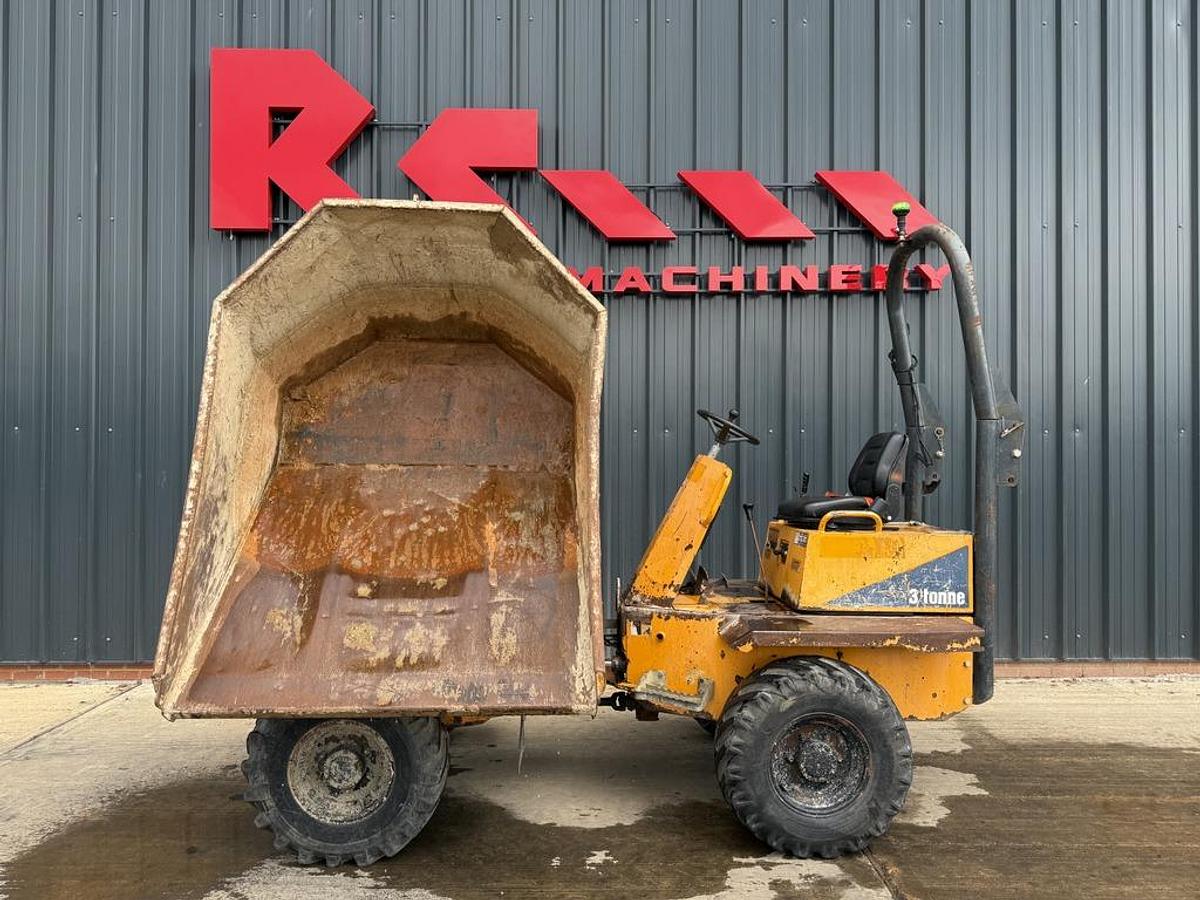 Used Thwaites 3 Tonne Swivel Dumper