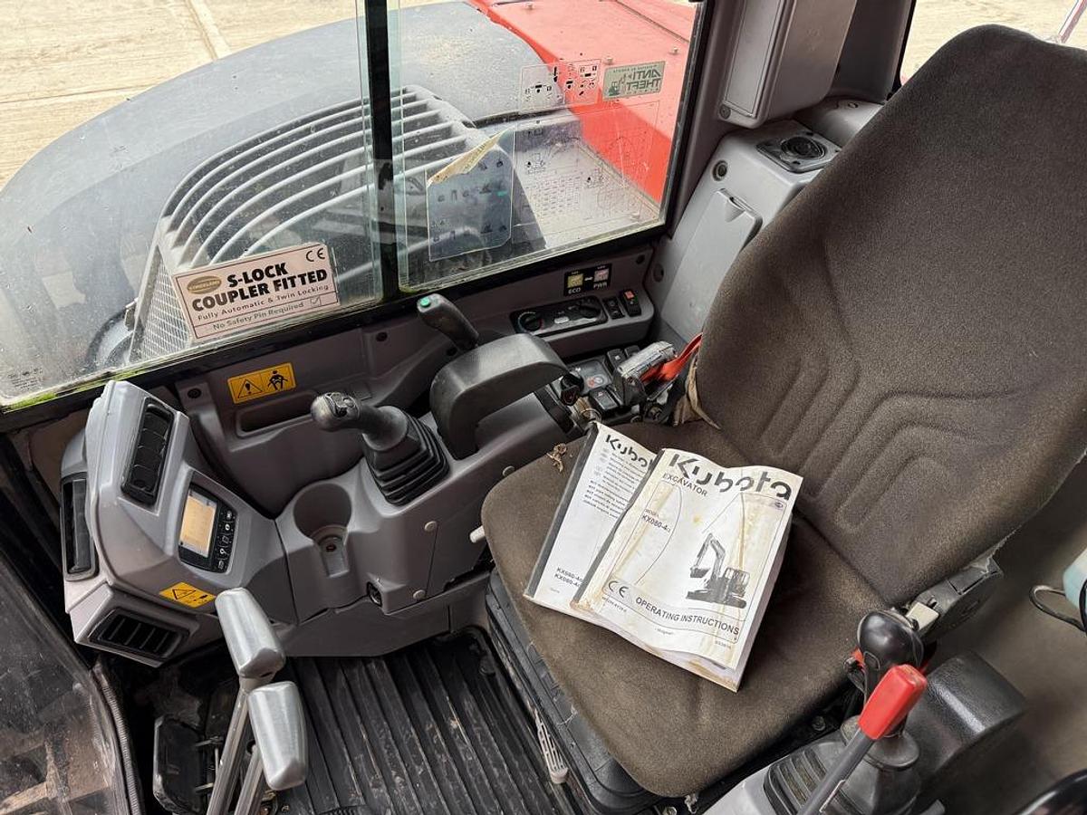 Used Kubota KX080-4 8t Mini Excavator