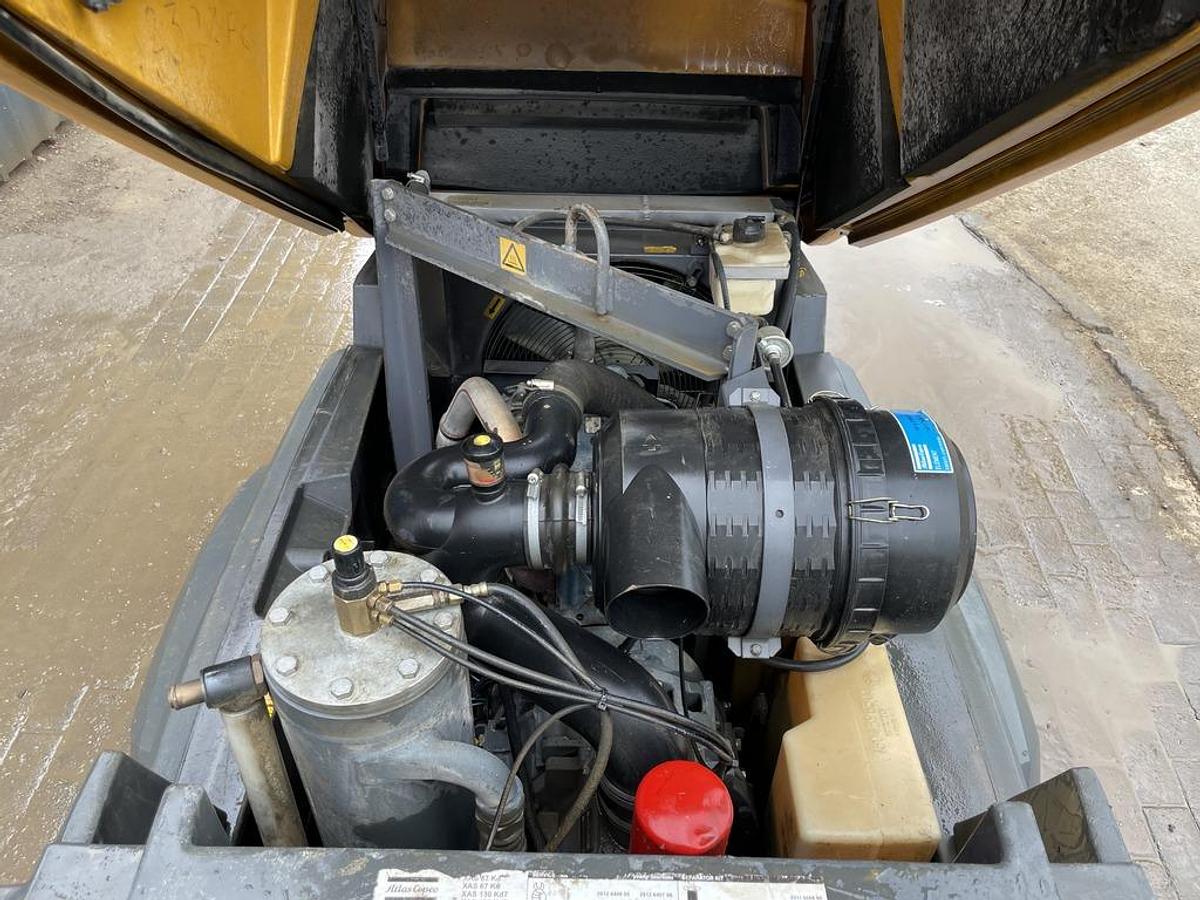 Used Atlas Copco XAS67 3.6 m3/min Compressor