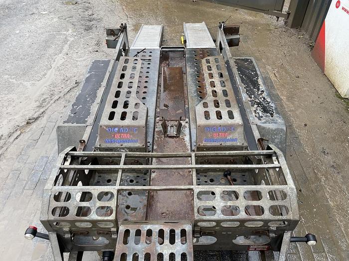 Used Indespension AD2000 2.7t Plant Trailer