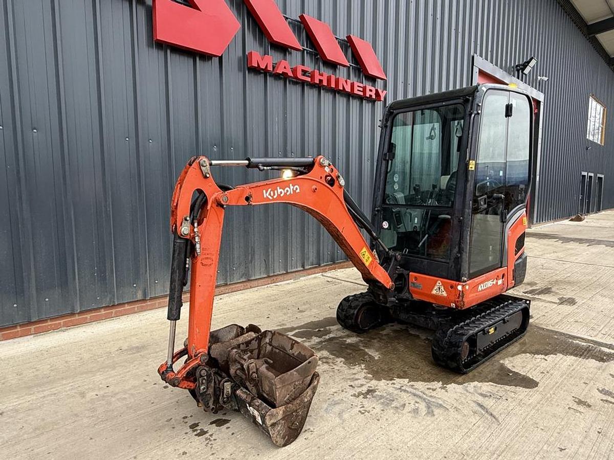 Used Kubota KX016-4 1.6t Mini Excavator
