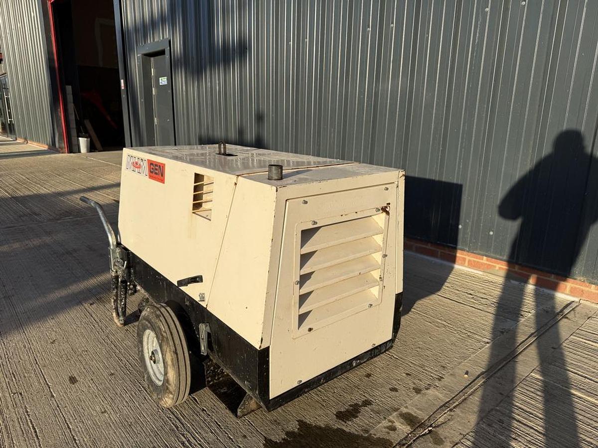 Used MHM MG 10000 SSKH-V 10 kVA Diesel Generator