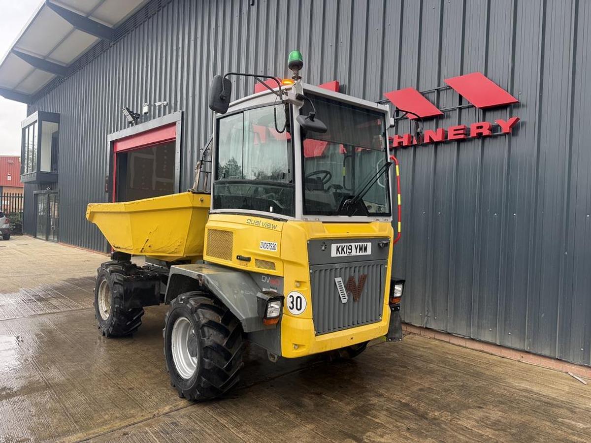 Used Wacker Neuson DV60 6t Dual View Swivel Dumper
