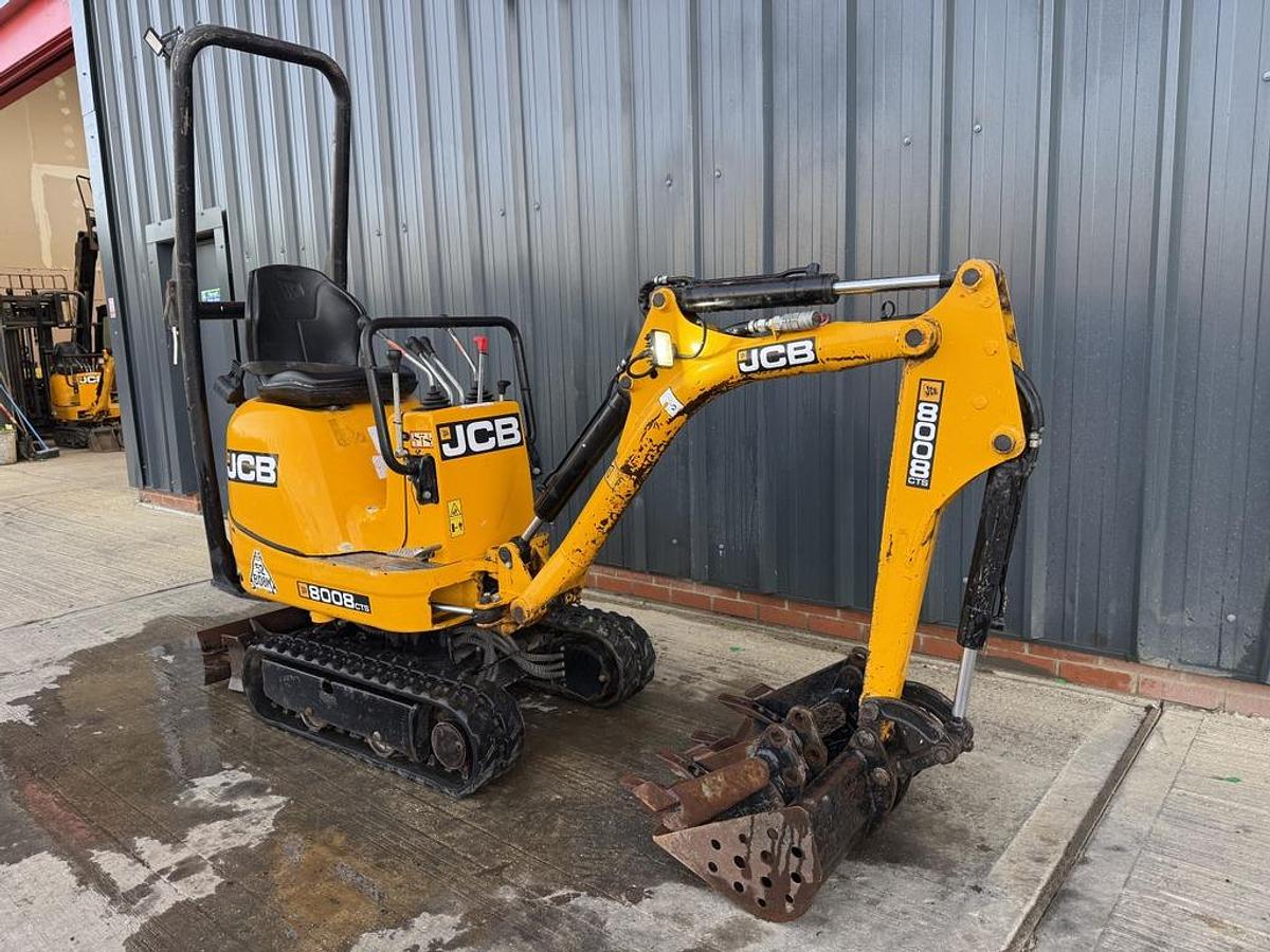 Used JCB 8008 CTS 1t Micro Excavator