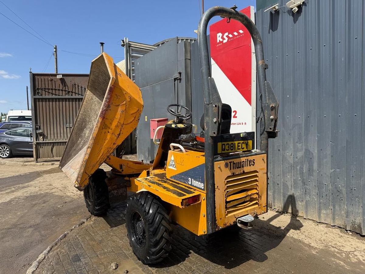 Used Thwaites 3 Tonne Swivel Dumper