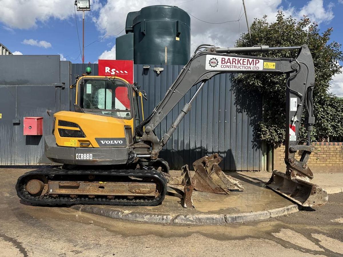 Used Volvo ECR88D 9t Mini Excavator