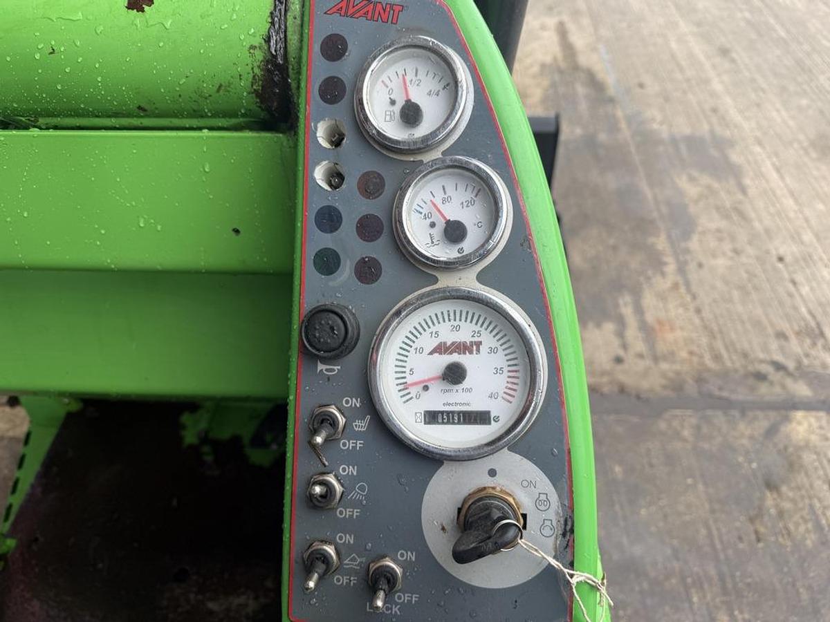 Used Avant 640 Telescopic Loader