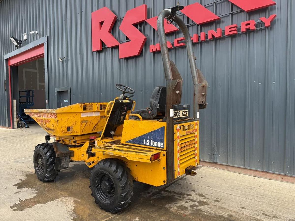 Used Thwaites 1.5 Tonne Hi-Swivel Dumper