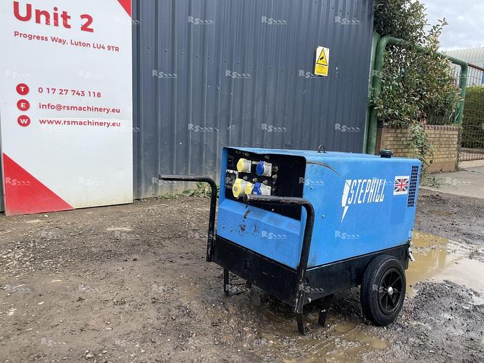 Used STEPHILL GENERATORS 6kVA
