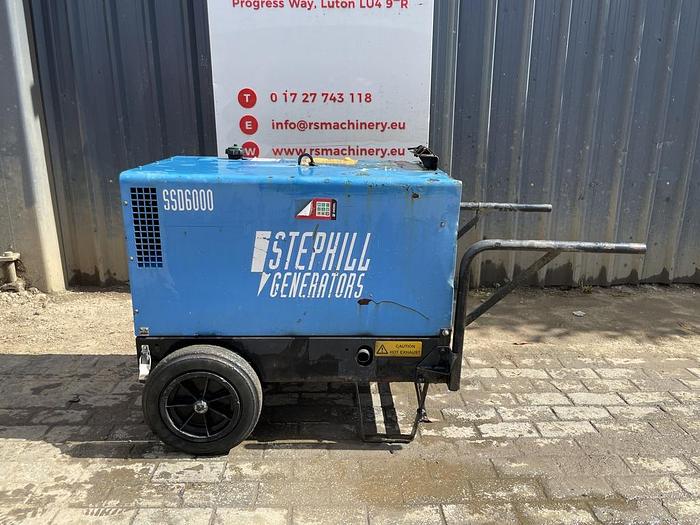 Used STEPHILL GENERATORS SSD6000