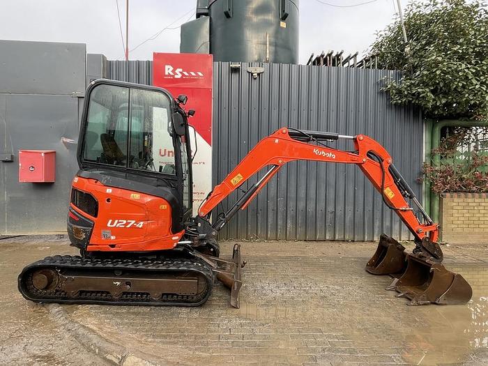 Used KUBOTA U27-4 2.7t Mini Excavator