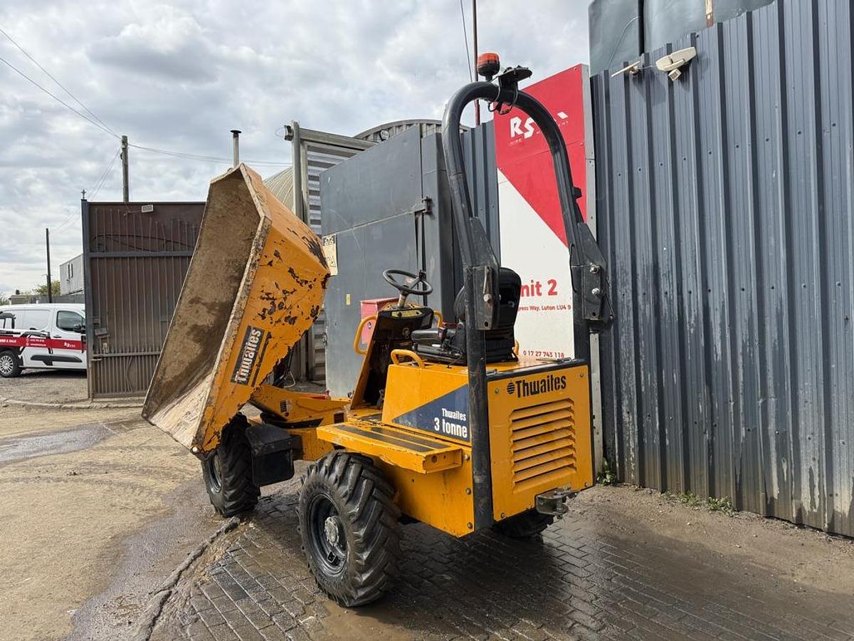 Used Thwaites 3 Tonne Swivel Dumper