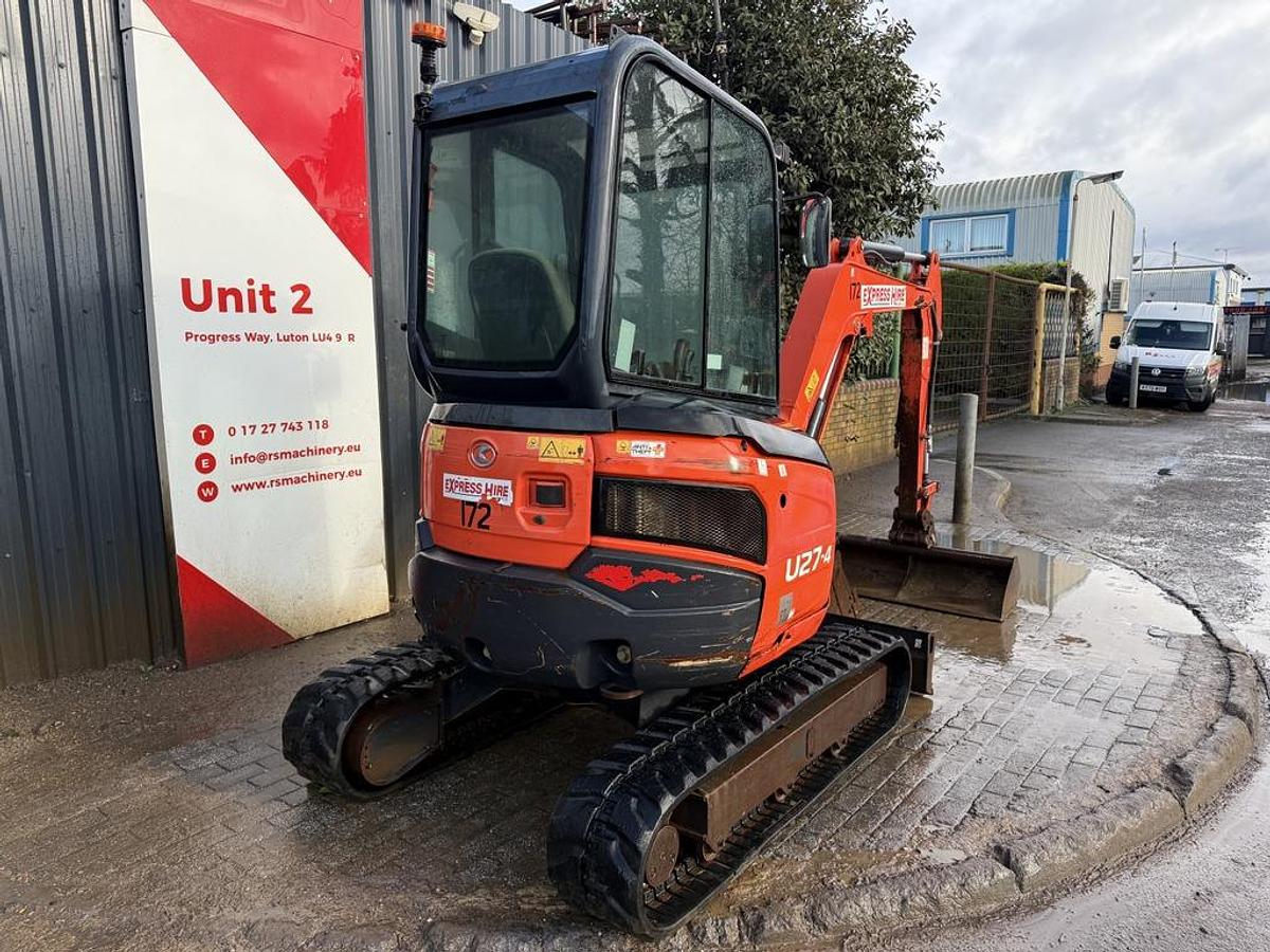 Used Kubota U27-4 2.7t Mini Excavator