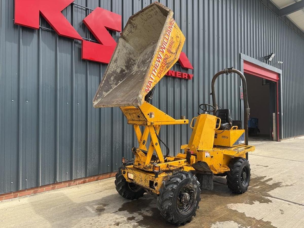 Used Thwaites 1.5 Tonne Hi-Swivel Dumper