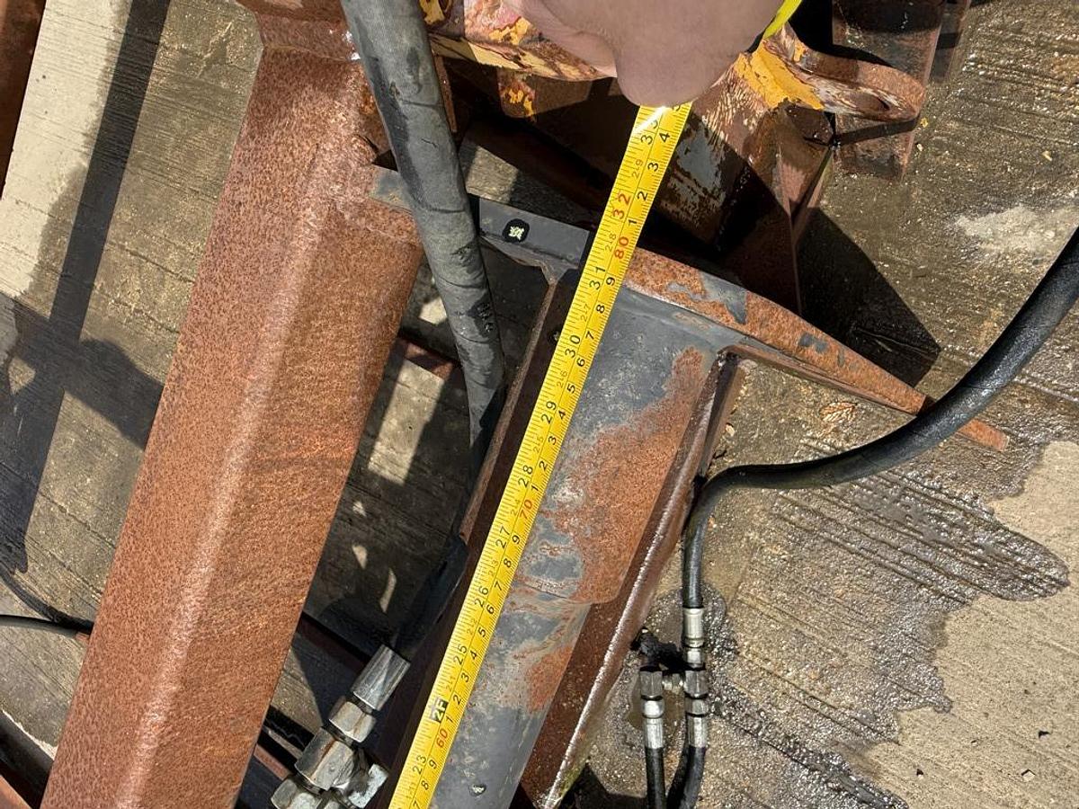 Used Hydraulic Muck Grab for Telehandler