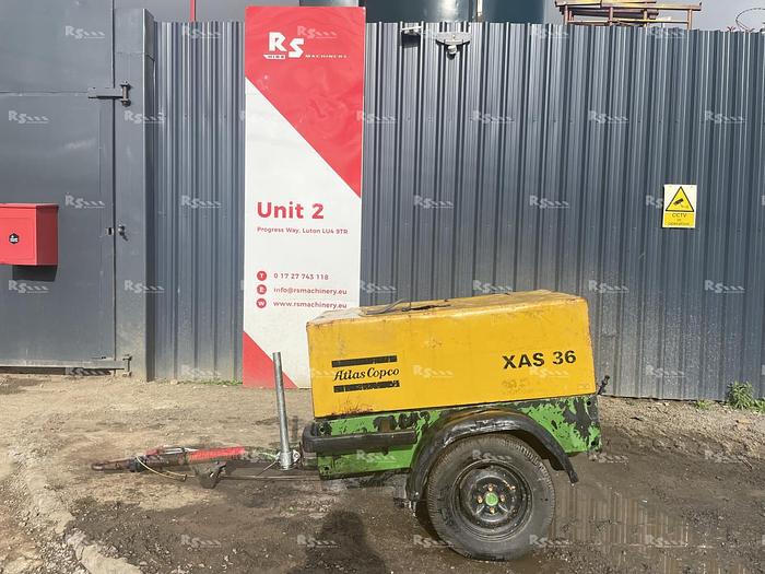 Used ATLAS COPCO XAS36