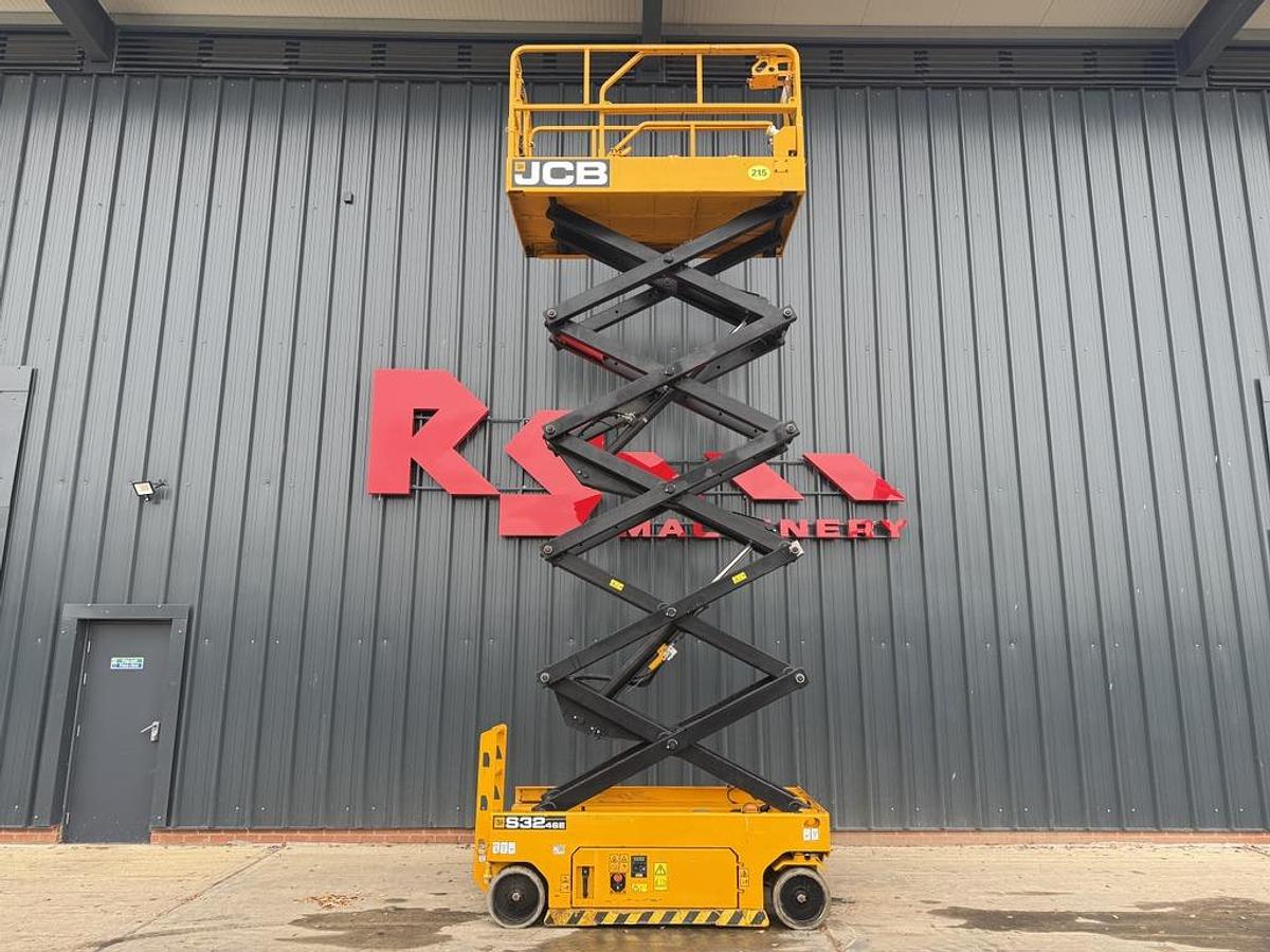 Used JCB S3246E 12m Electric Scissor Lift