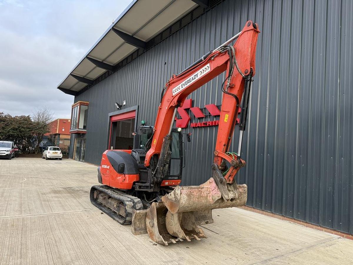 Used Kubota KX080-4 8t Mini Excavator