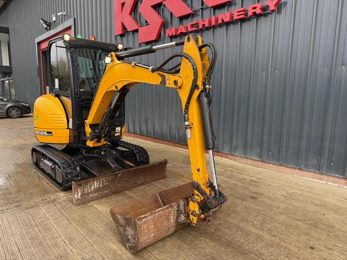 Used JCB 8026 CTS 2.8t Mini Excavator