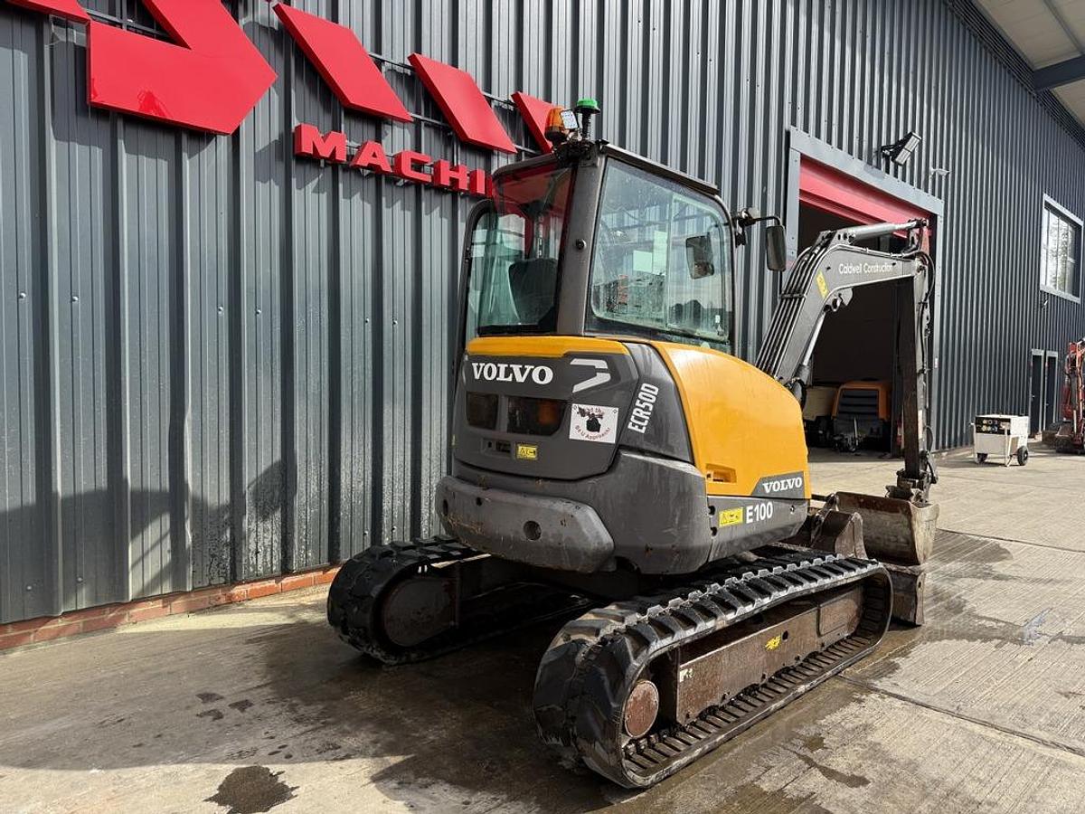 Used Volvo ECR50D 5t Mini Excavator