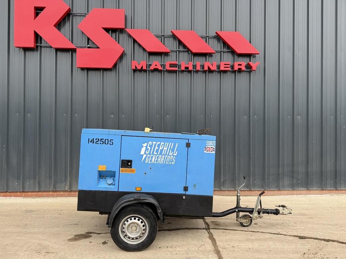 Used Stephill Generators SSDK25 25kVA Diesel Generator