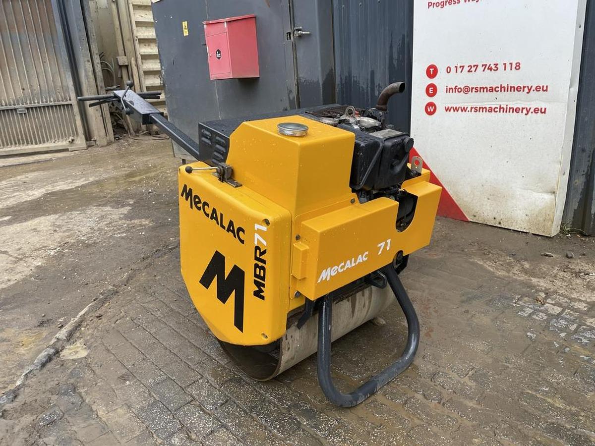 Used Mecalac MBR71 Single Drum Roller