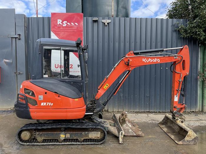 Used Kubota KX71-3 2.8t Mini Excavator