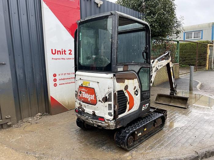 Used Bobcat E17 Mini Excavator
