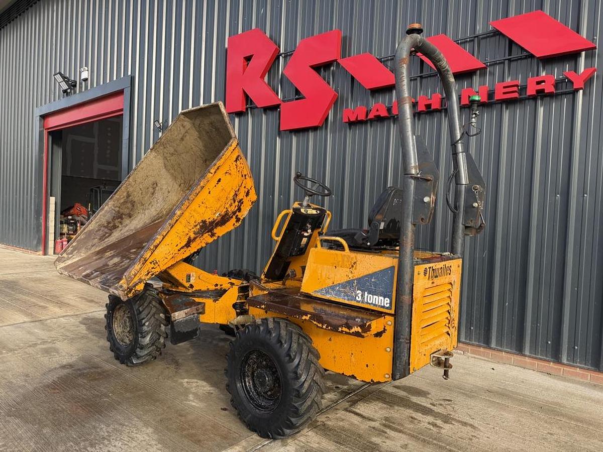 Used Thwaites 3 Tonne Swivel Dumper