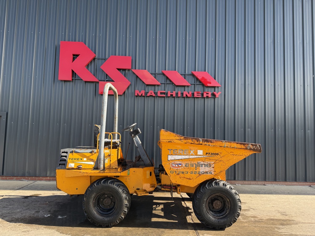 Used Terex Benford PT3000 3 Ton Dumper