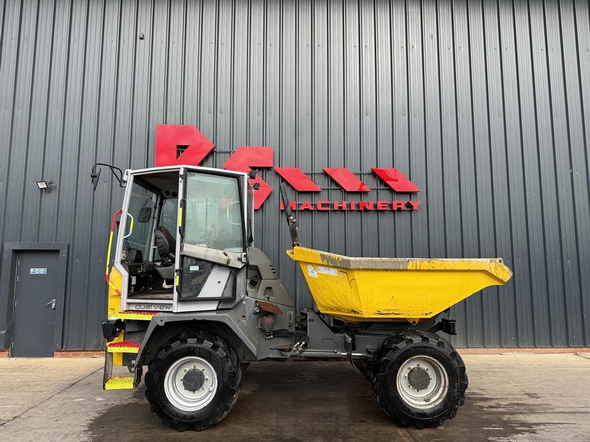 Used Wacker Neuson DV60 6t Dual View Swivel Dumper