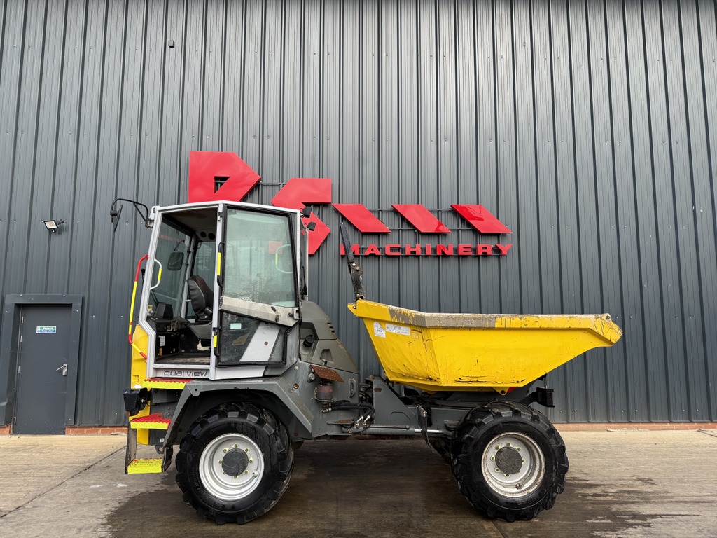 Used Wacker Neuson DV60 6t Dual View Swivel Dumper
