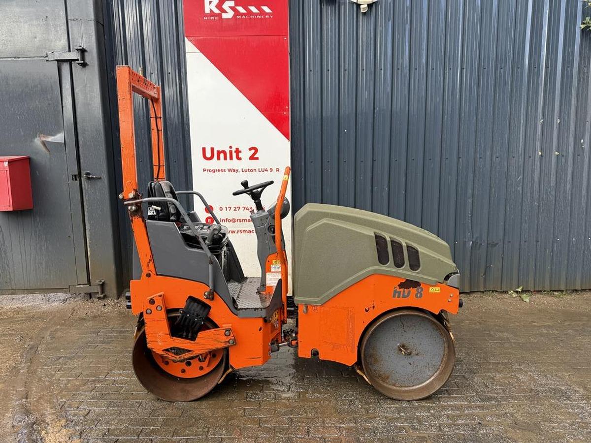 Used Hamm HD 8 1.6t Roller
