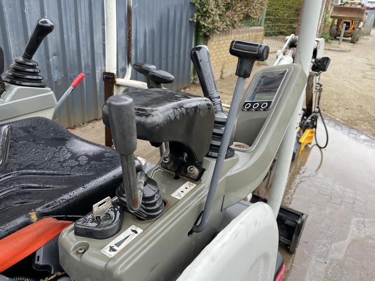 Used Takeuchi TB216 Mini Excavator + Breaker