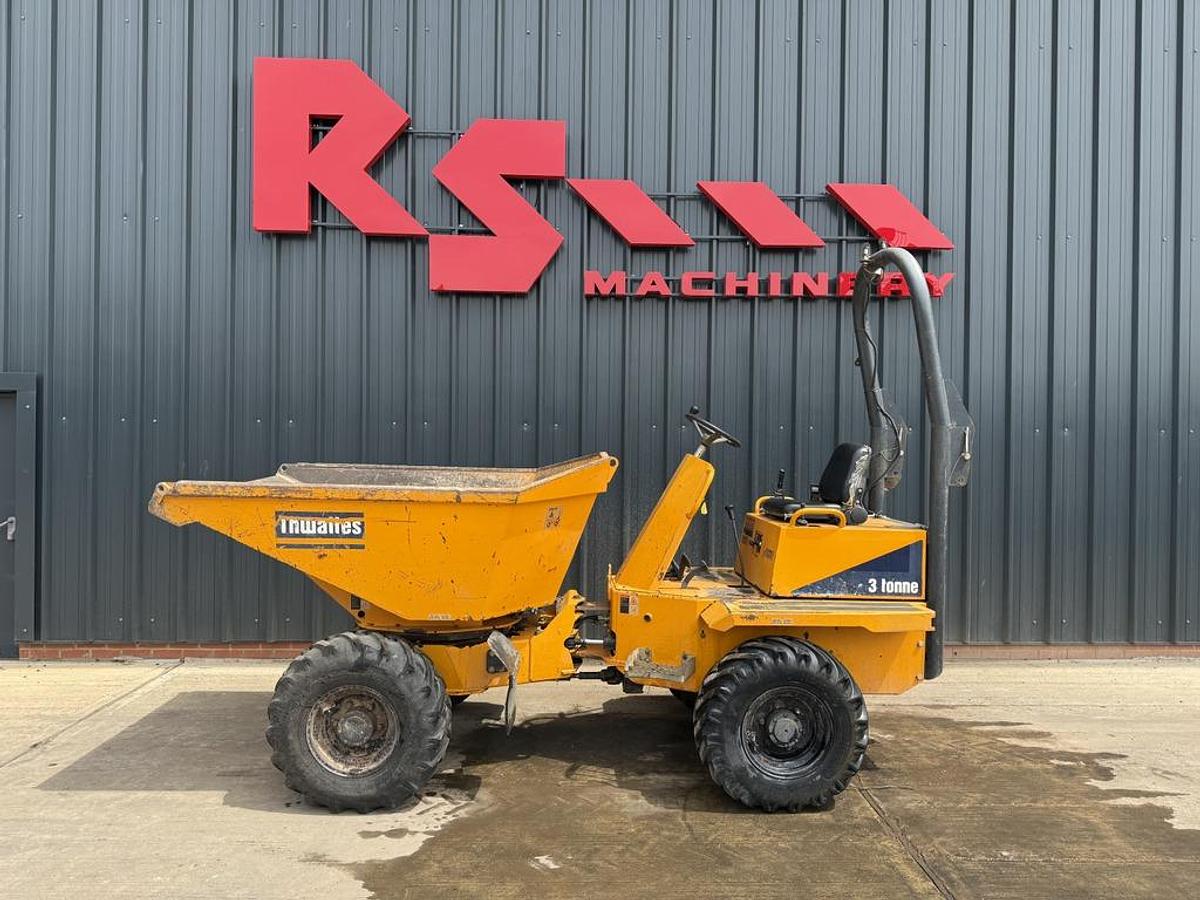 Used Thwaites 3 Tonne Swivel Dumper