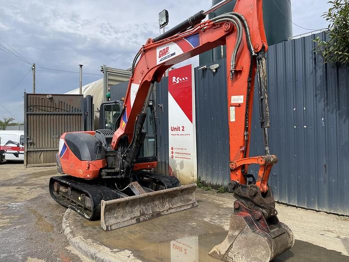 Used KUBOTA KX080-4 Midi Excavator