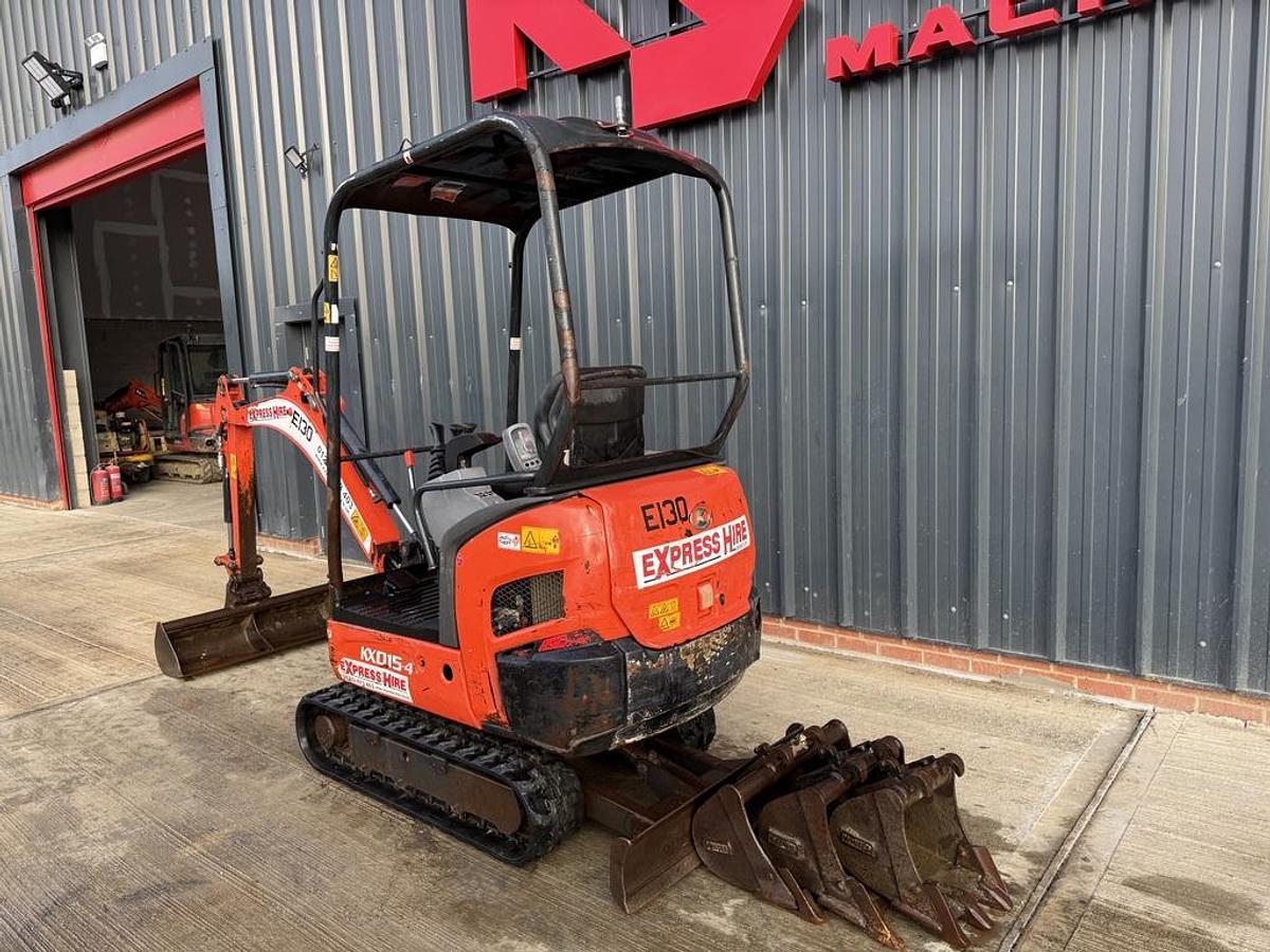 Used Kubota KX015-4 1.5t Mini Excavator