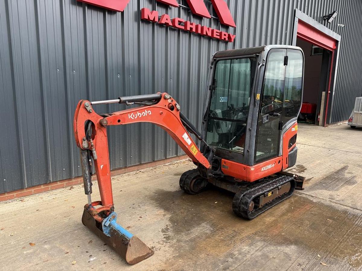 Used Kubota KX016-4 1.6t Mini Excavator