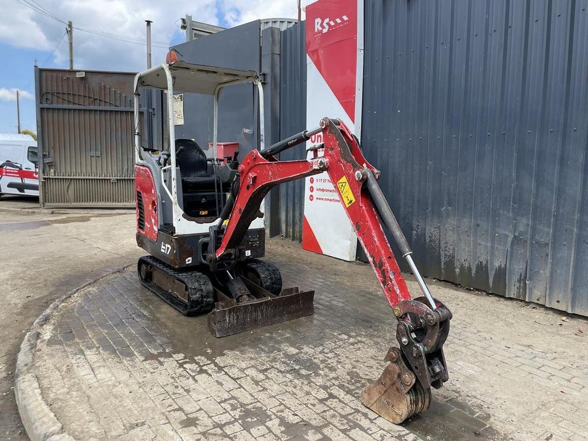 Used Bobcat E17 1.7t Mini Excavator