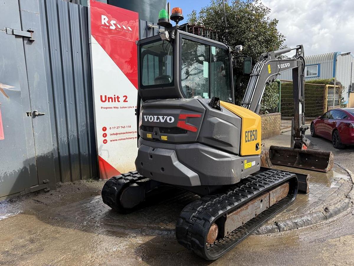 Used Volvo ECR50F 5t Mini Excavator