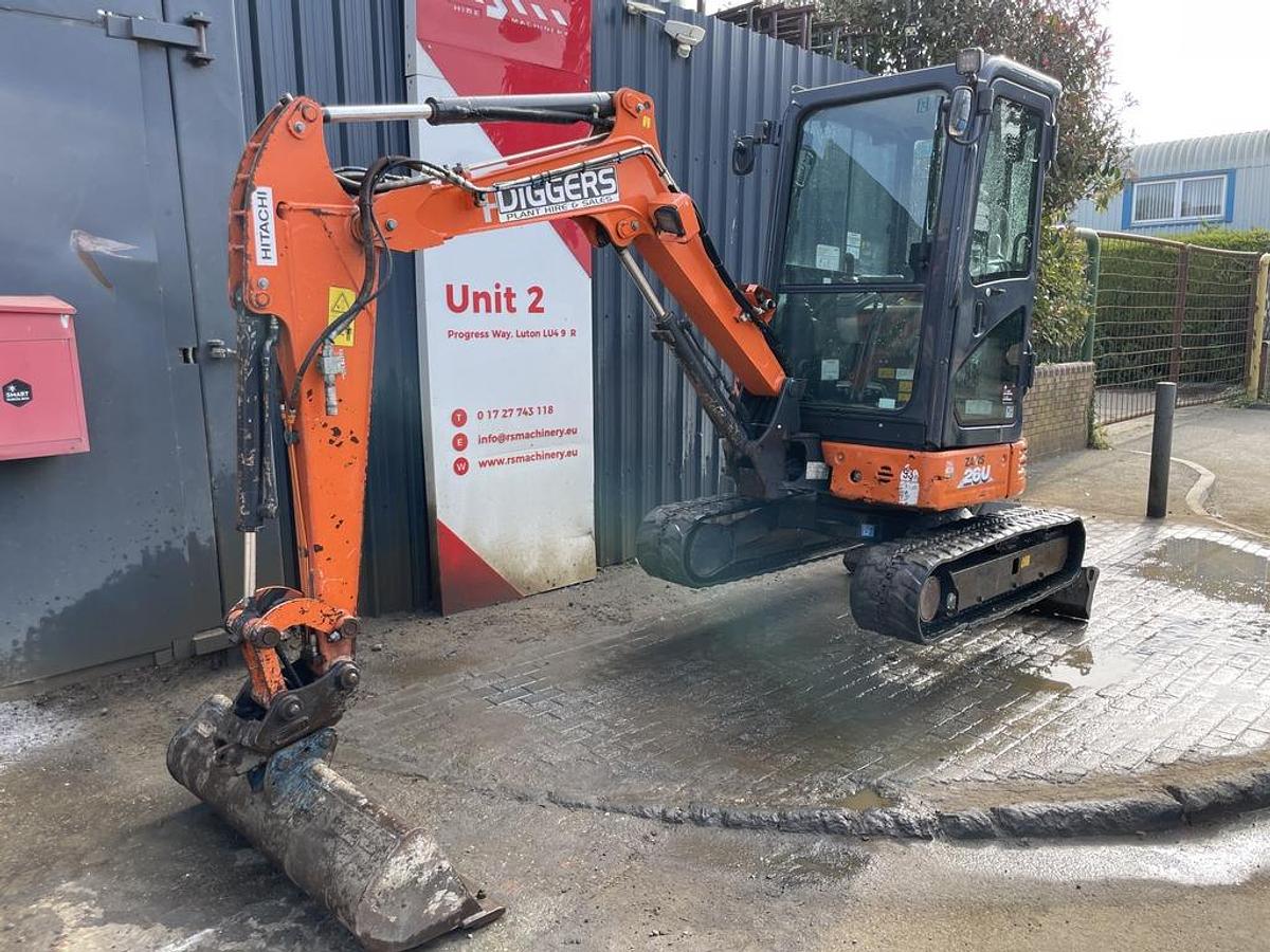 Used Hitachi ZX26 U-6 CR 2.7t Mini Excavator