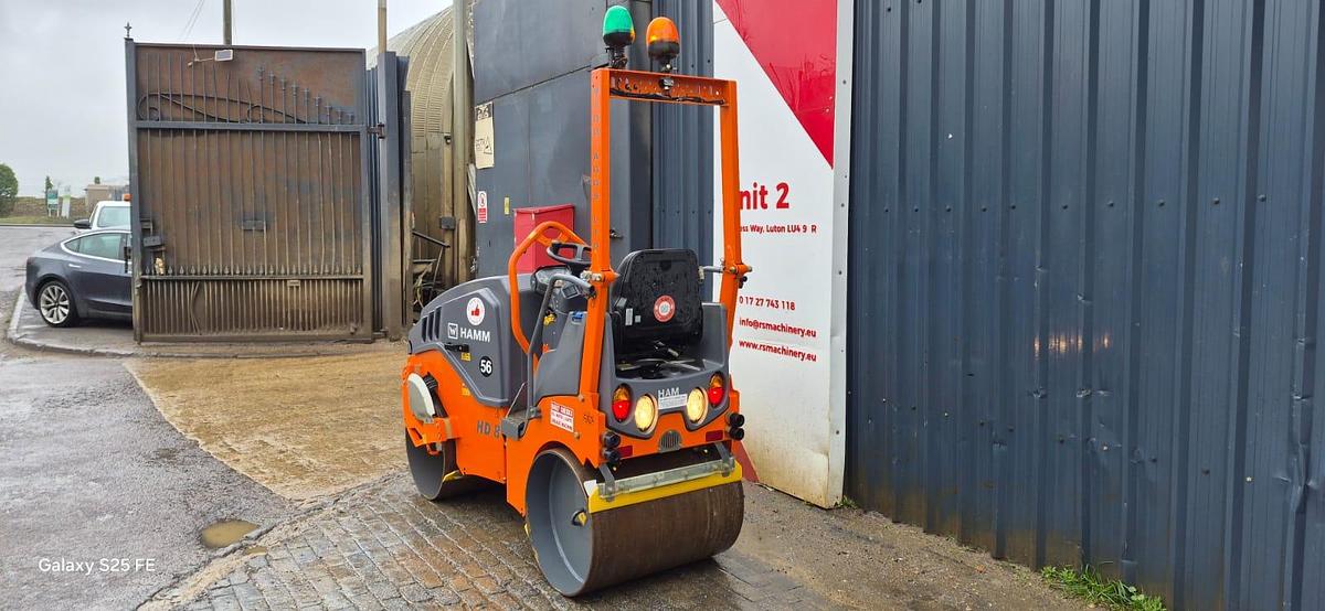 Used Hamm HD 8 VV 1.6t Roller