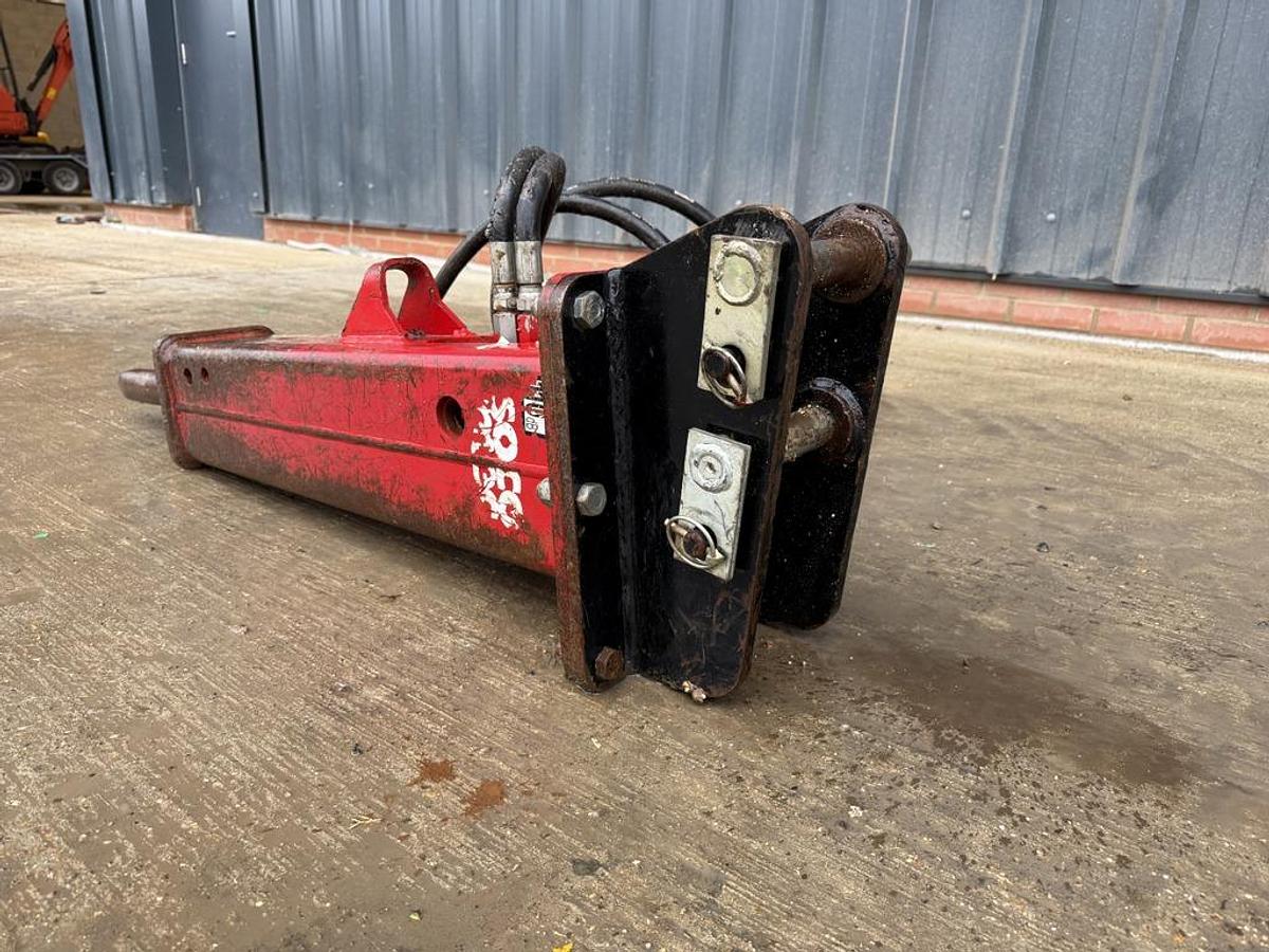 Used Socomec DMS 165 1,8 - 3,0 t Hydraulic Breaker