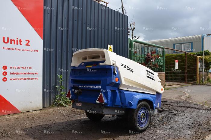 Used ATLAS COPCO XAS67